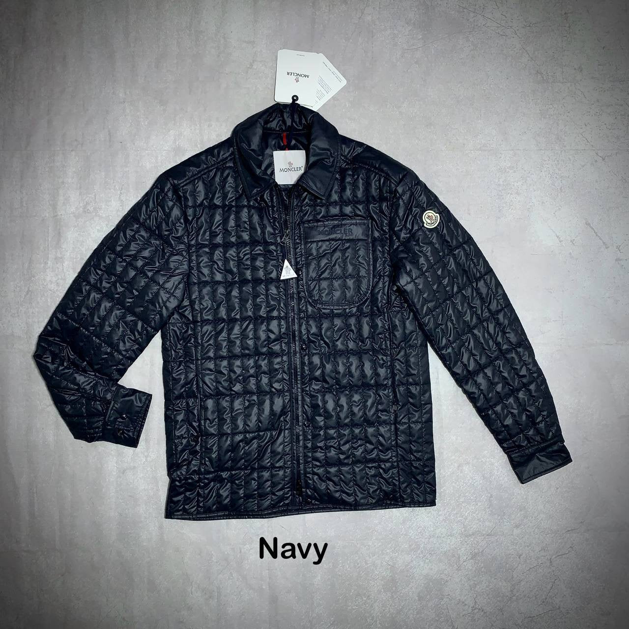 MONC madiere quilted shell jacket