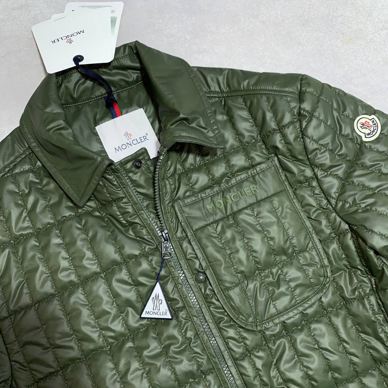 MONC madiere quilted shell jacket