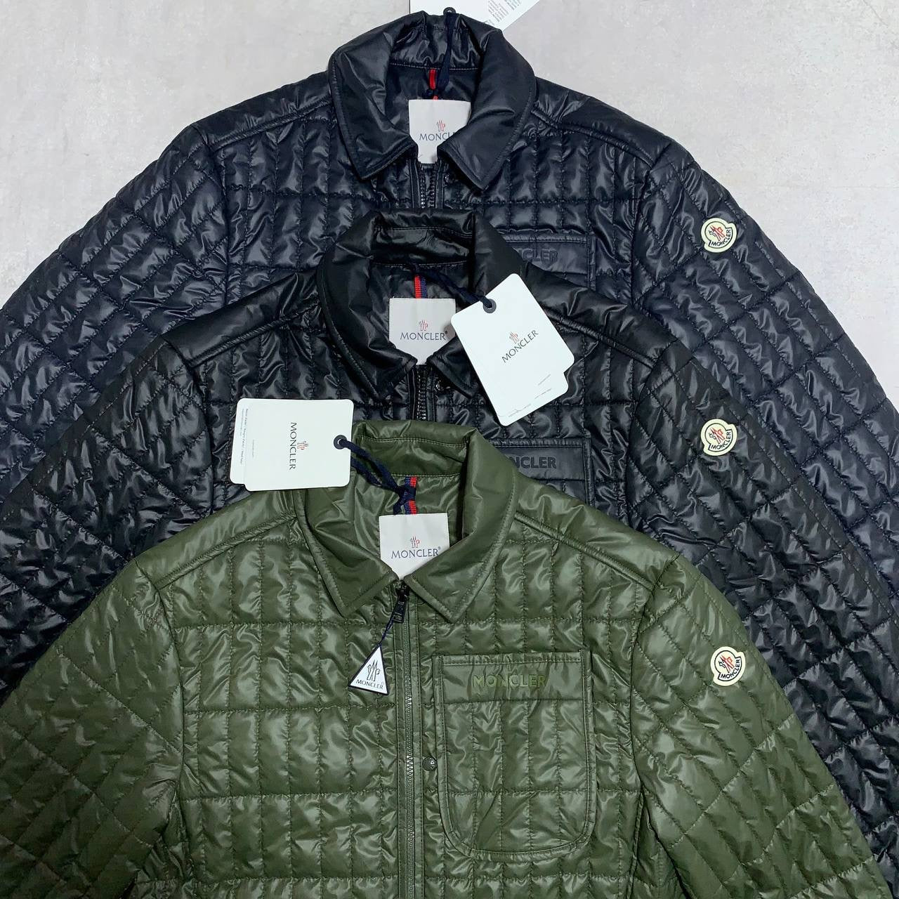 MONC madiere quilted shell jacket