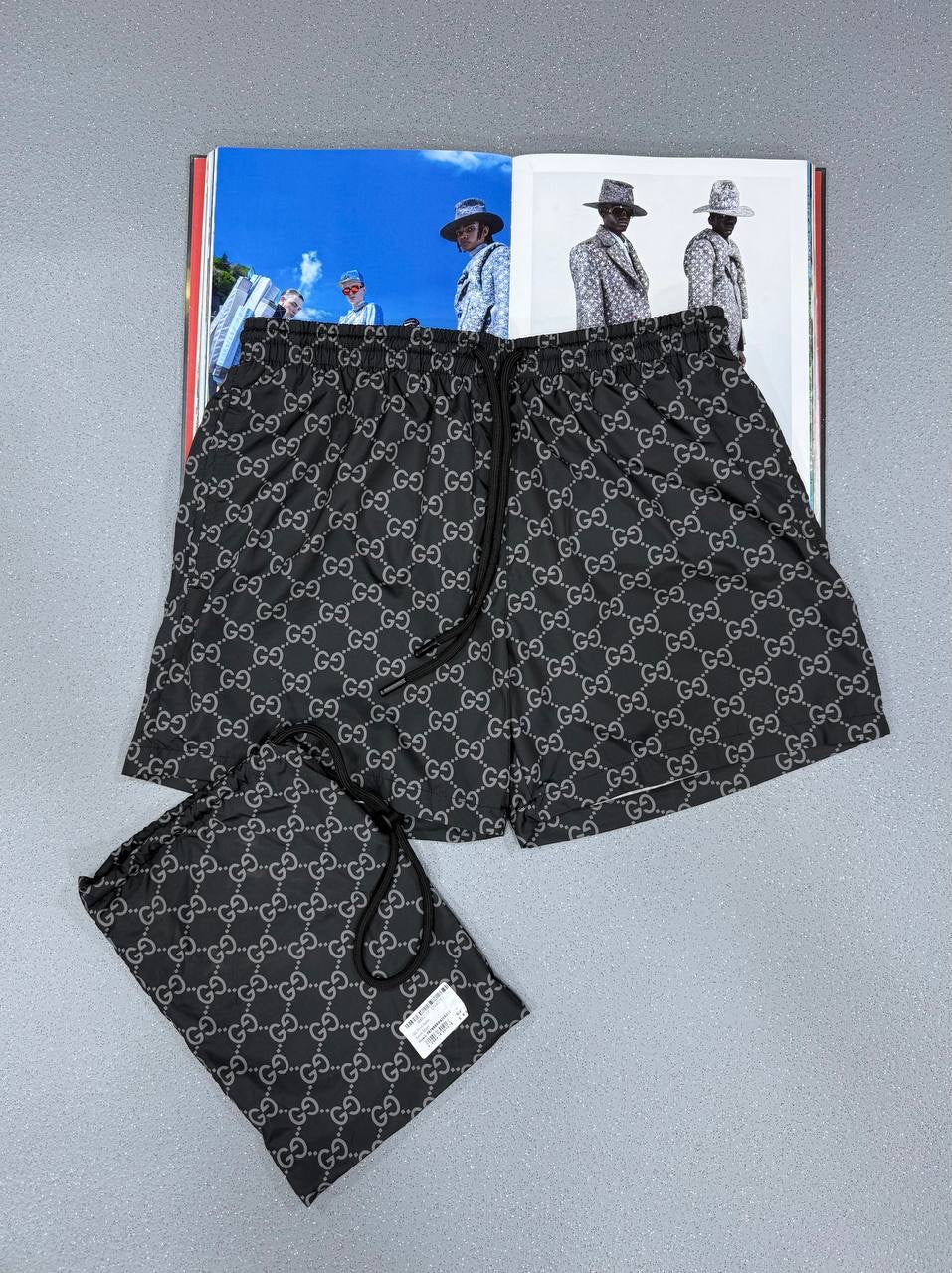 GG swim shorts