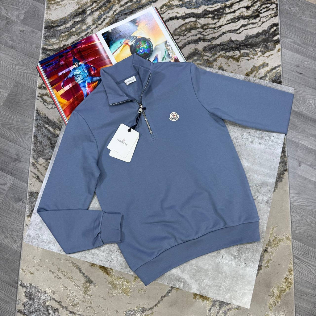 MONC JUMPER HALF ZIP