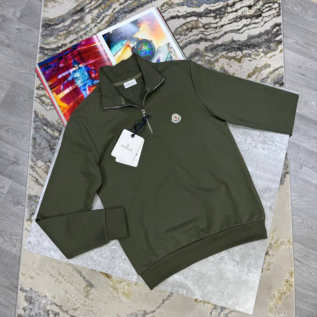 MONC JUMPER HALF ZIP