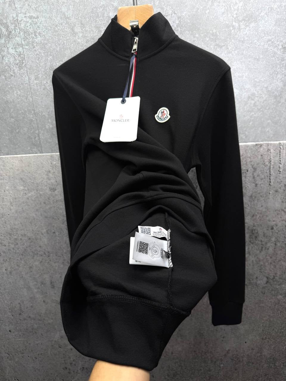 MONC JUMPER HALF ZIP