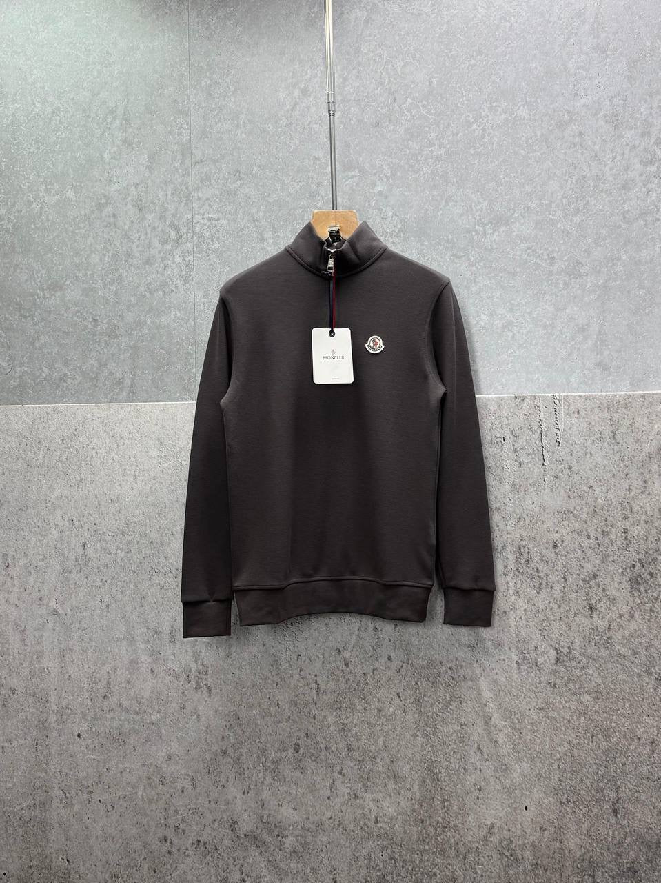 MONC JUMPER HALF ZIP