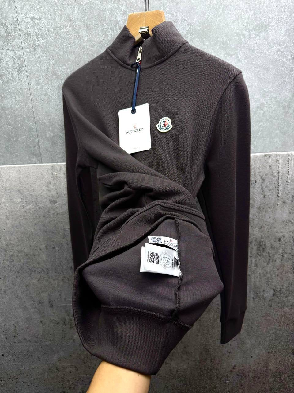 MONC JUMPER HALF ZIP