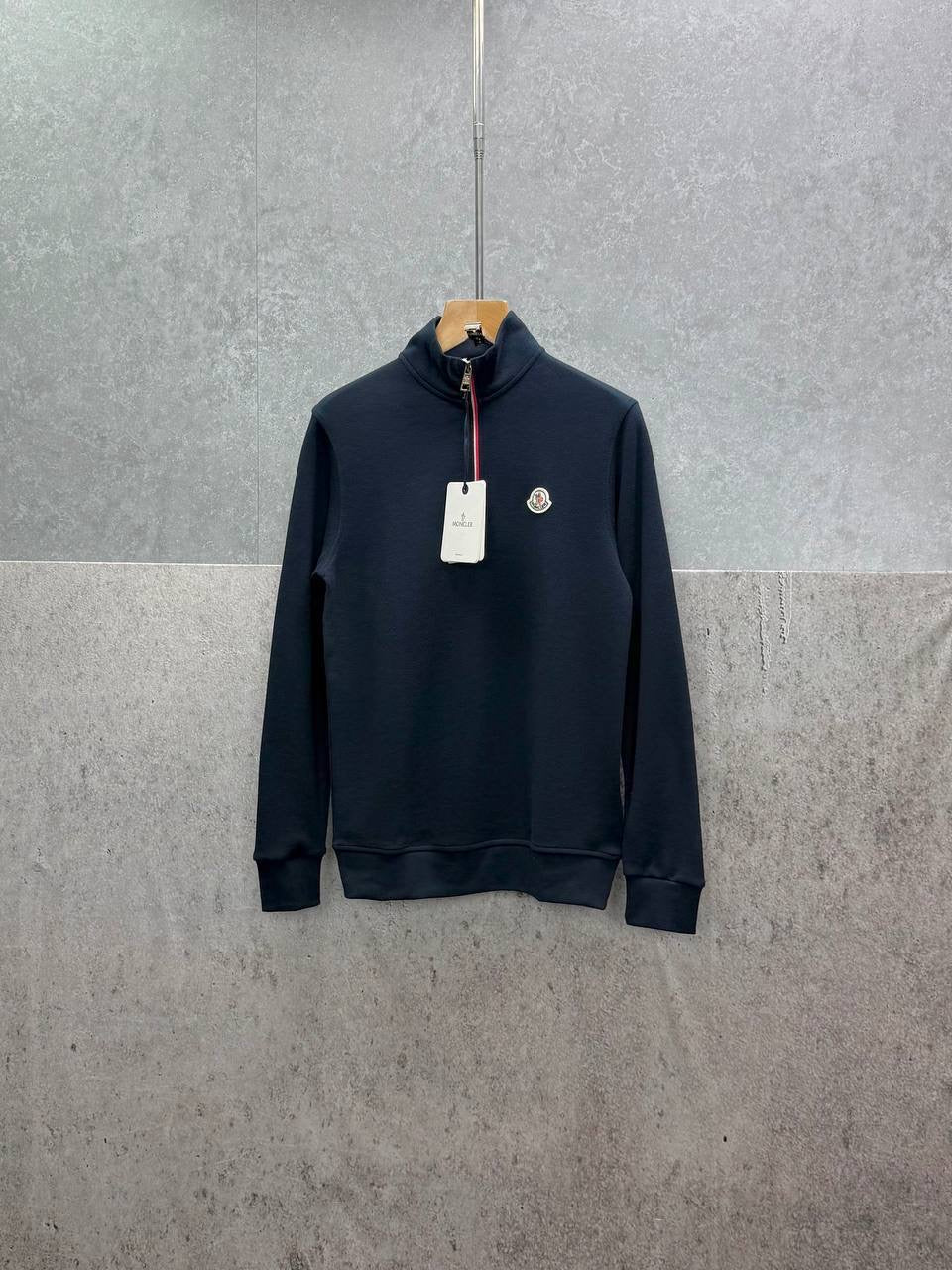 MONC JUMPER HALF ZIP