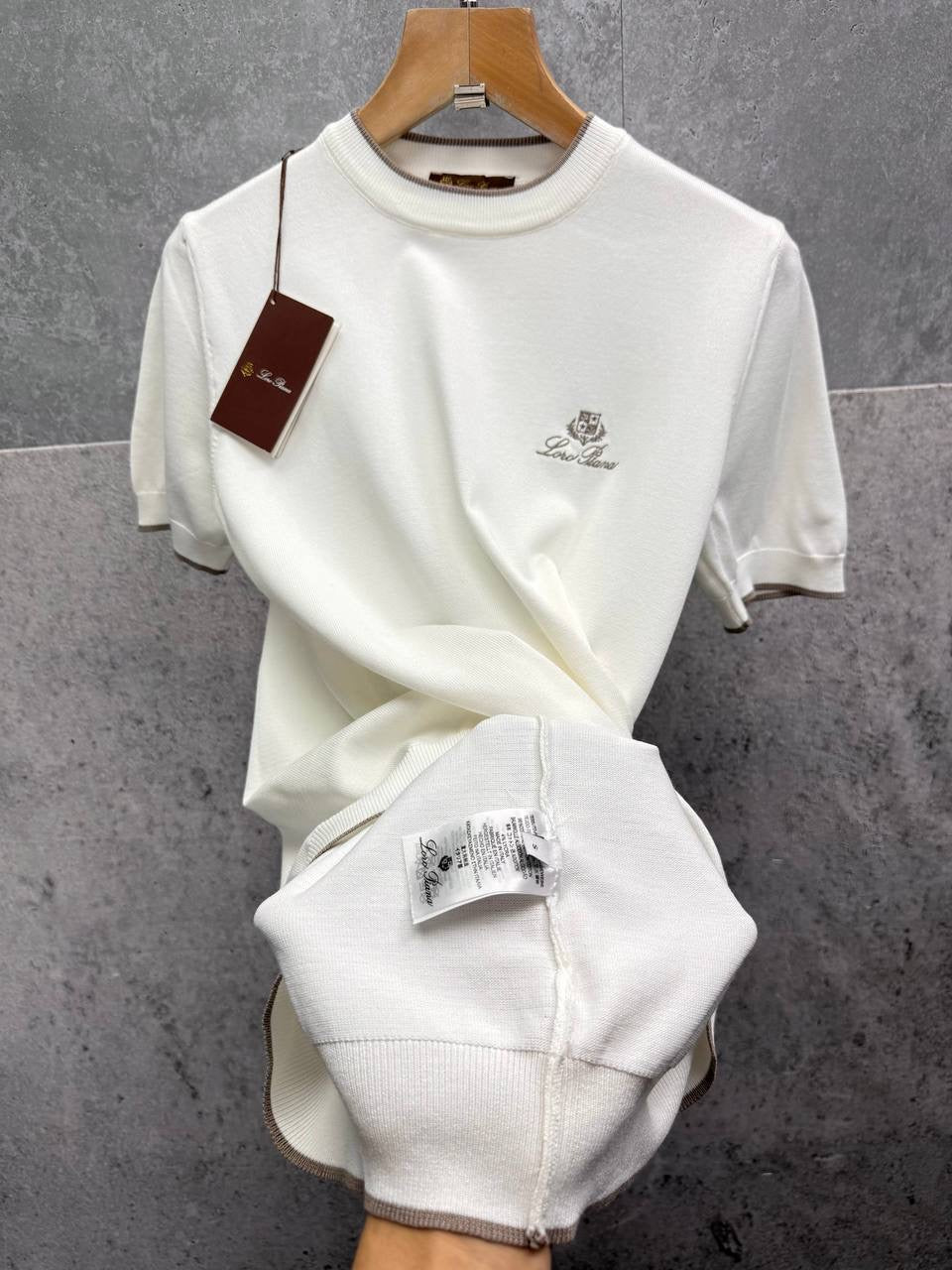 LORA PIANA KNITTED T-SHIRT