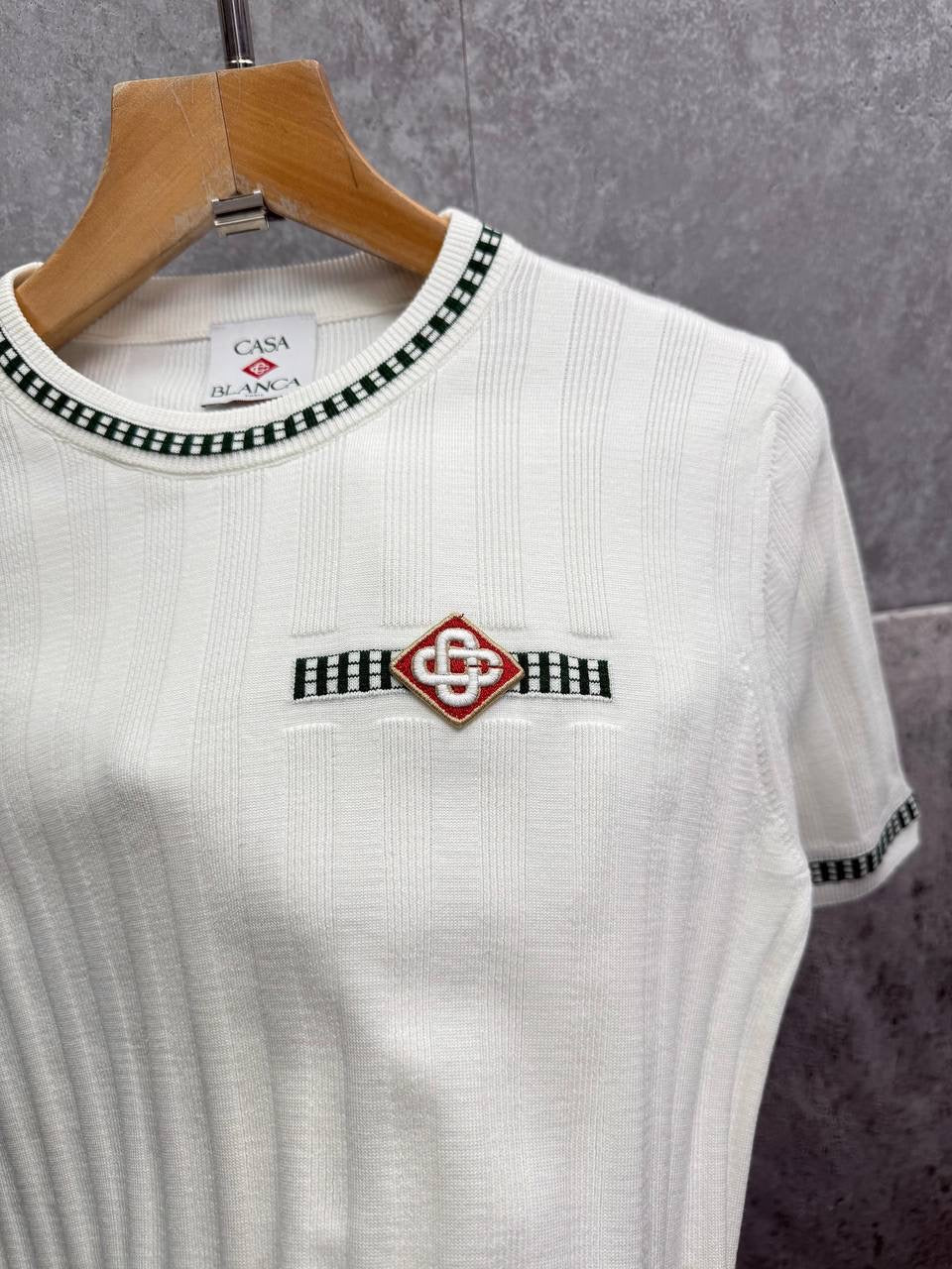CSA BLANCA KNITTED T-SHIRT