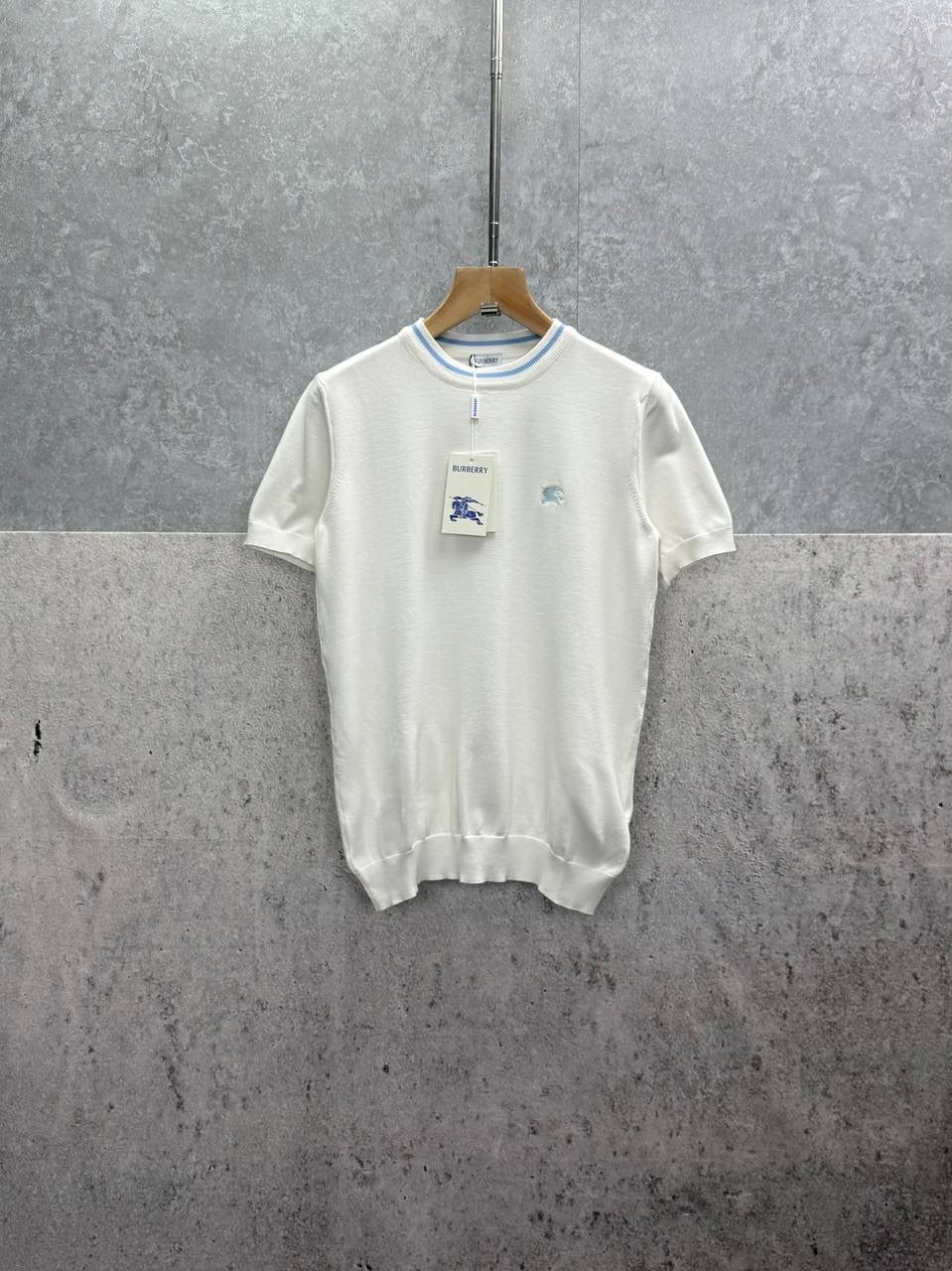 BURB KNITTED T-SHIRT