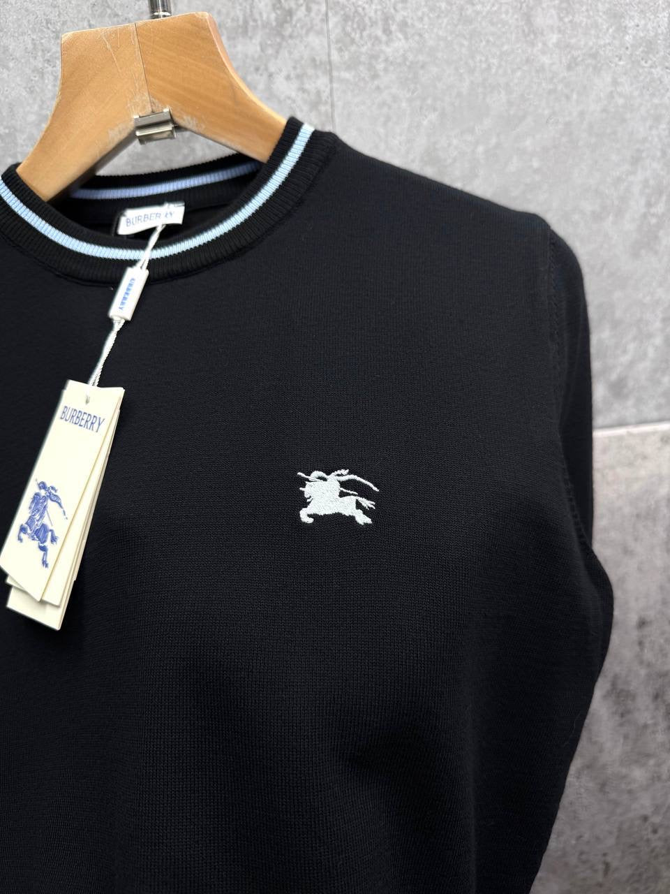 BURB KNITTED T-SHIRT