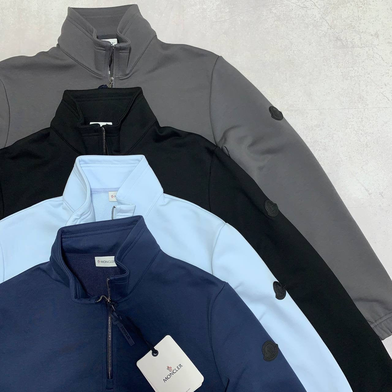 MONC JUMPER HALF ZIP