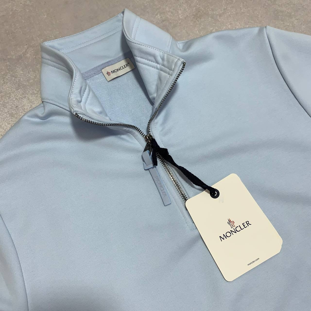 MONC JUMPER HALF ZIP