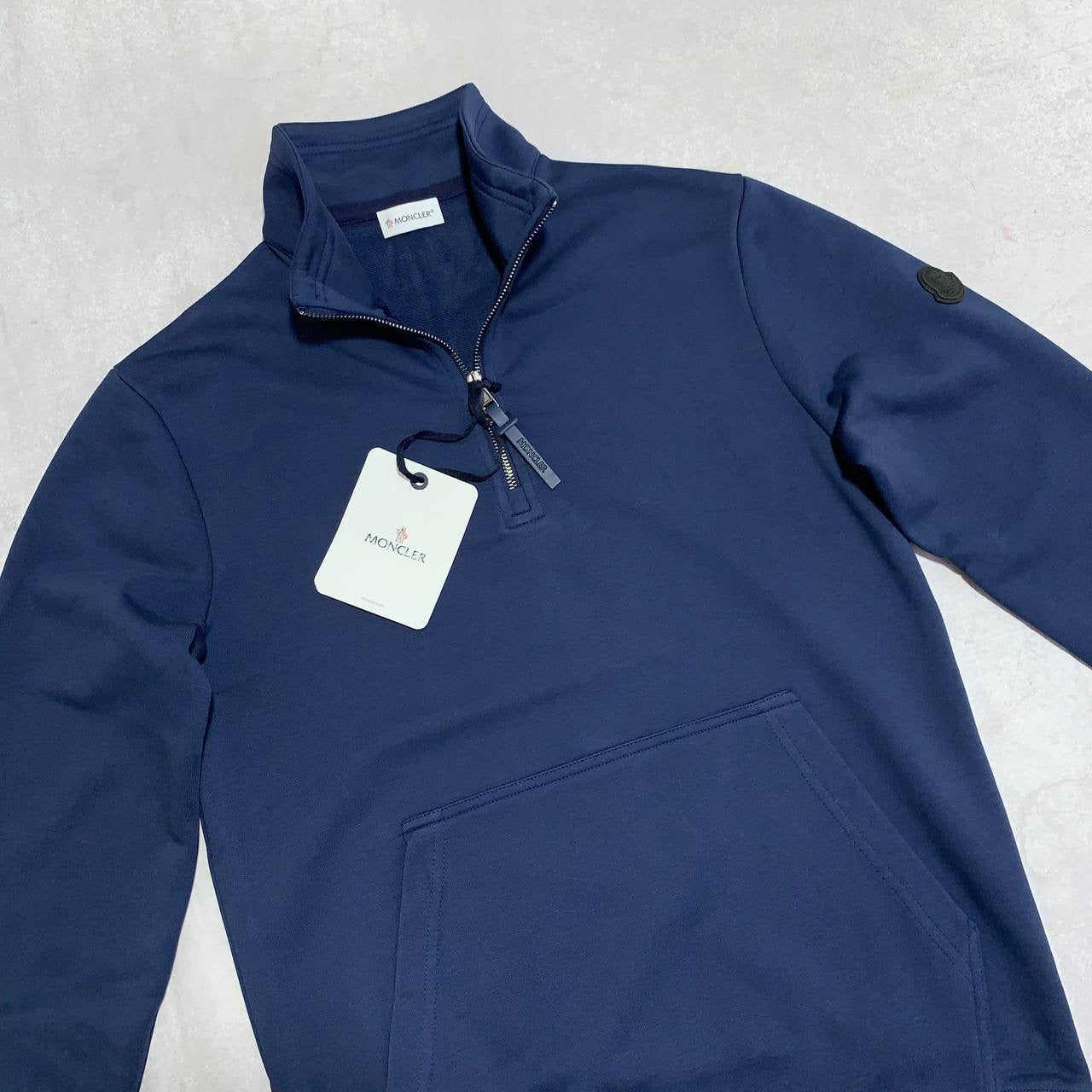 MONC JUMPER HALF ZIP