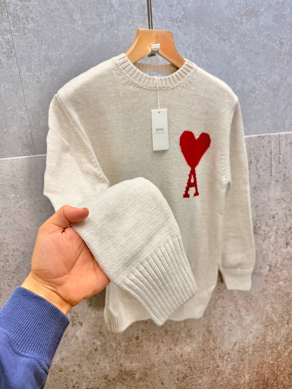 AMI KNITTED JUMPER
