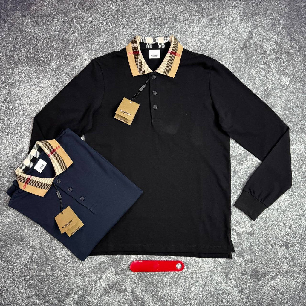 BURB POLO LONG SLEEVE
