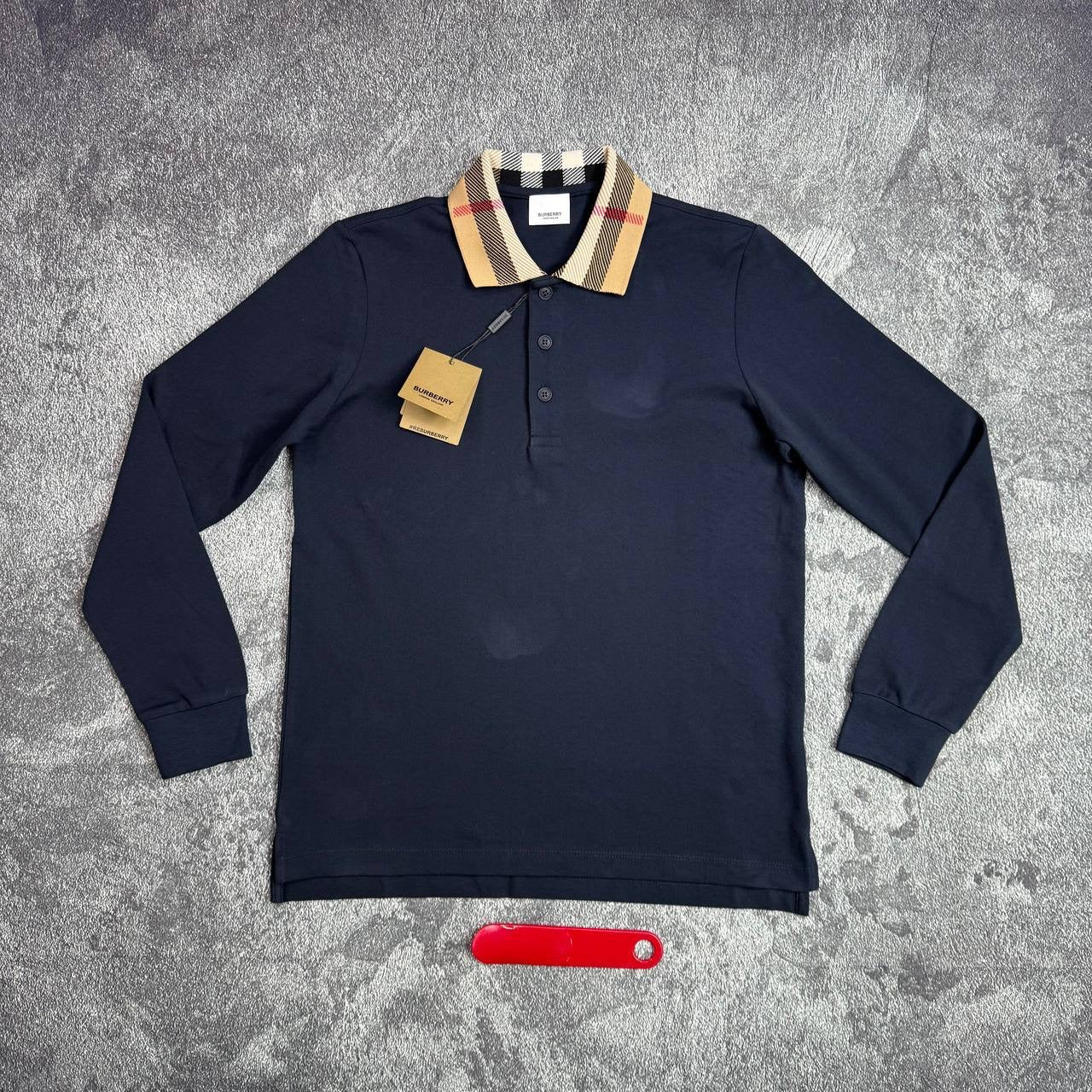 BURB POLO LONG SLEEVE