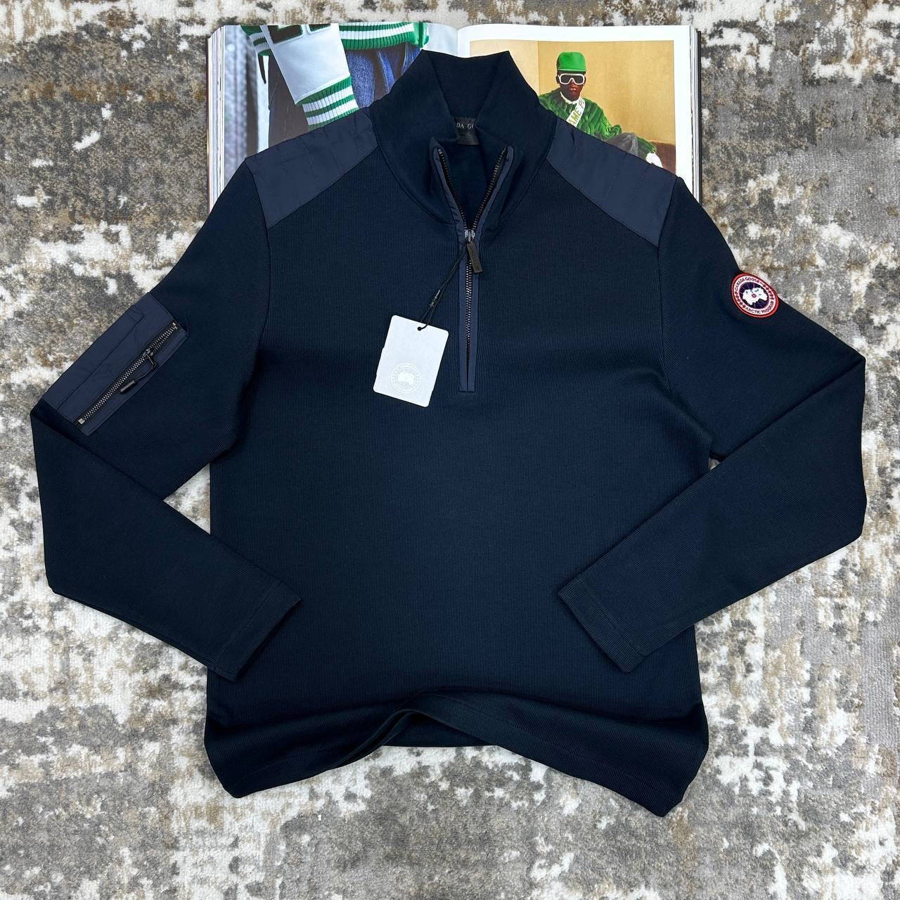 CG HALF ZIP JUMPER